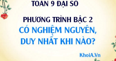 Phương trình bậc 2 có nghiệm duy nhất khi nào? khi đó delta thỏa điều kiện gì? - Toán 9 Đại số